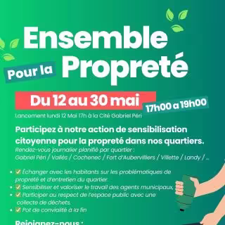 Partenariat de l'UDEL avec les commerçants d'Aubervilliers